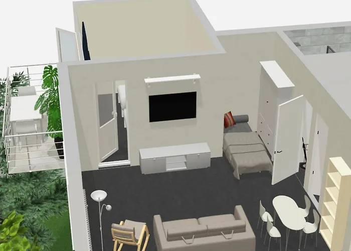 Modern & Zentral In Lev, Schnell In Koeln Ddorf, Schnelles Wifi, Netflix *